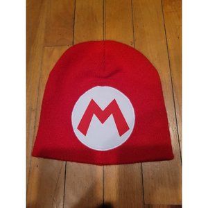 Super Mario Beanie Collector Rare Red Mario Hat Loot Crate Nintendo MINT